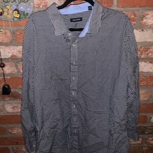 NAUTICA MEN'S SHIRT SIZE xxxl  CHECKS LONG SLEEVE